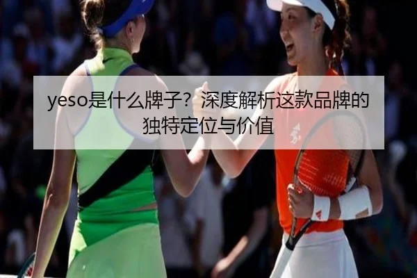 yeso是什么牌子？深度解析这款品牌的独特定位与价值